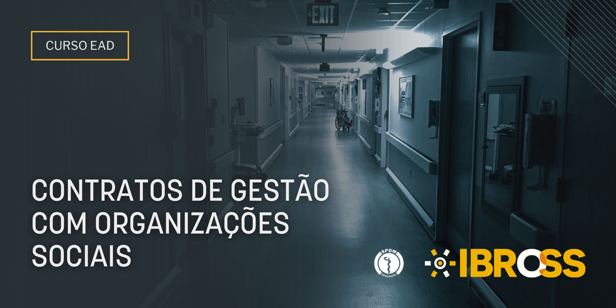 Banner do curso Contratos de Gestão com Organizações Sociais